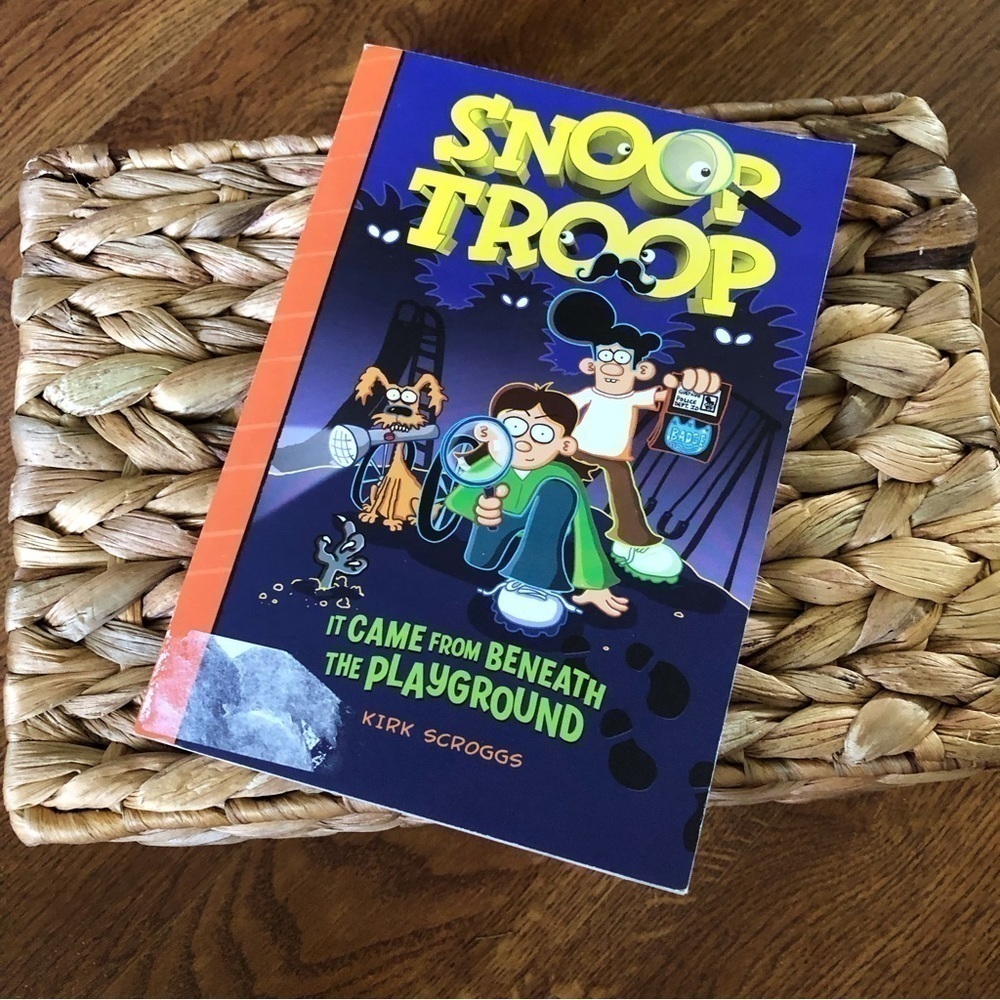 Snoop Troop: It Came From Beneath the Playground, paperback book